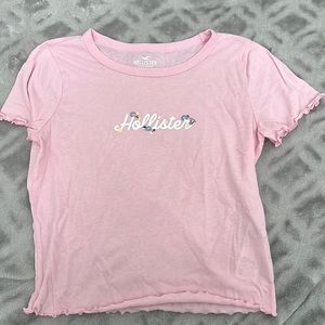 Hollister crop tee